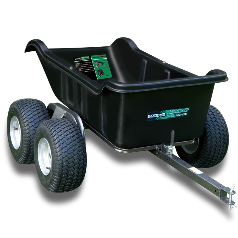 1200lb Poly Dump Cart Apat na Gulong SP 22147